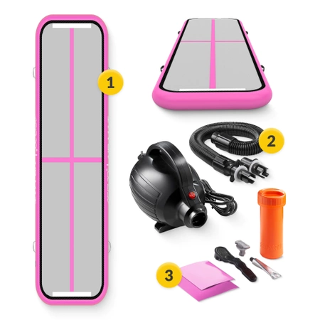 AIR MAT akrobatikai pálya, 4 x 1 x 0.15 m