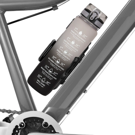 Gyermek kulacs, motivációs minta, 1 L, szürke