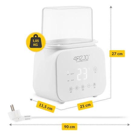 TWIN cumisüveg melegítő és sterilizáló