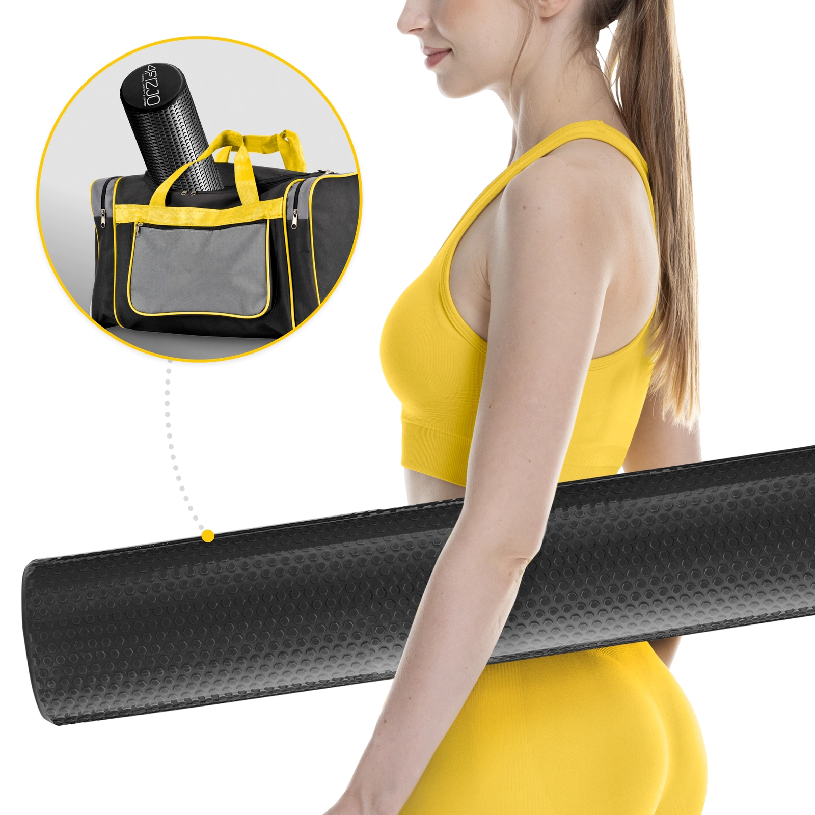 walek do masazu roller wypustki profesjonalny