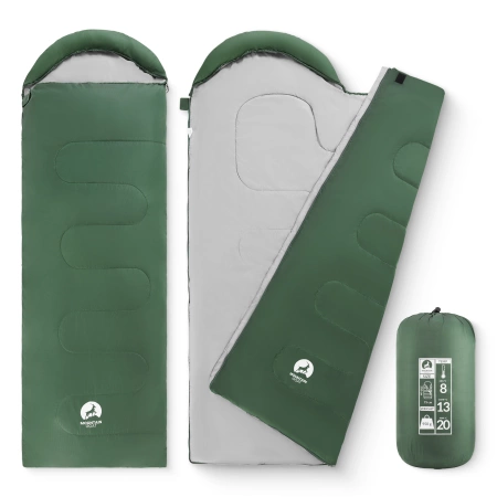 Mountain Goat STANDARD múmia alakú hálózsák, khaki