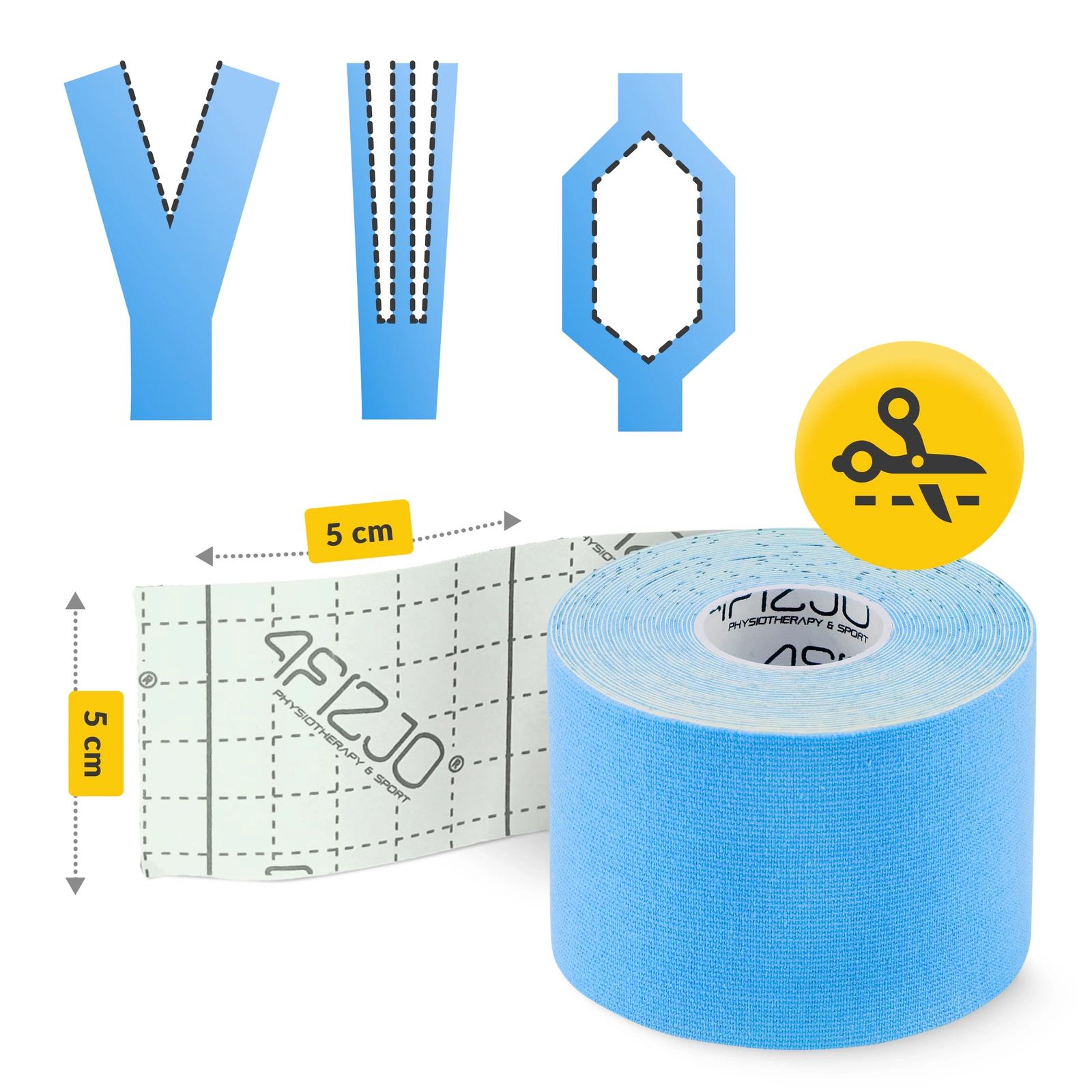 kinesio tape plastry tasmy kinesio 4fizjo