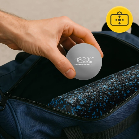 Lacrosse Massage Ball masszázslabda, szürke