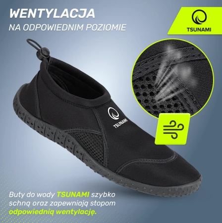 TSUNAMI Slip-on vízicipő, 28-as méret