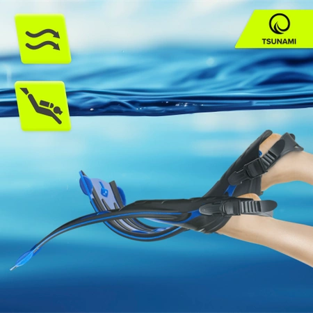 TSUNAMI uszony, L/XL, kék