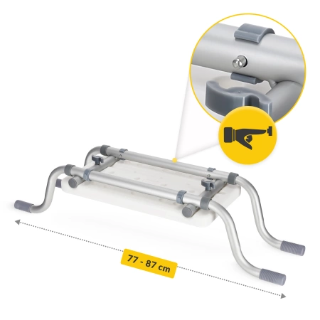 Mélyített fürdőkád pad