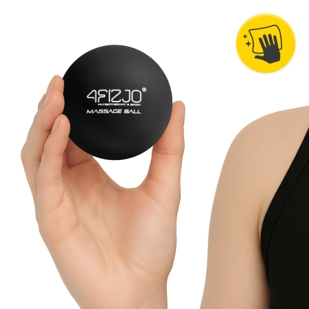 Lacrosse Massage Ball masszázslabda, fekete