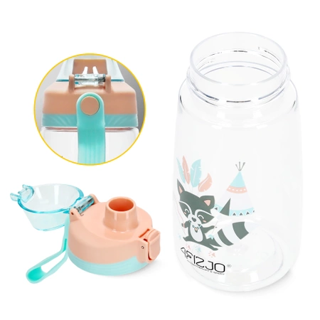 Gyermek kulacs, mosómedvés minta, 550 ml