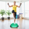 Egyensúlyozó félgömb gumis expanderrel, zöld