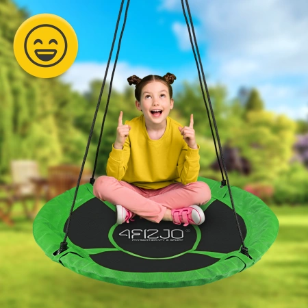 Kerti gyerek fészekhinta, L, 100 cm