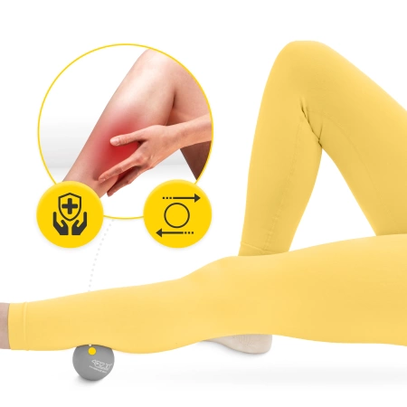 Lacrosse Massage Ball masszázslabda, szürke