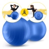 AIR BALL PEANUT gimnasztikai labda, kék