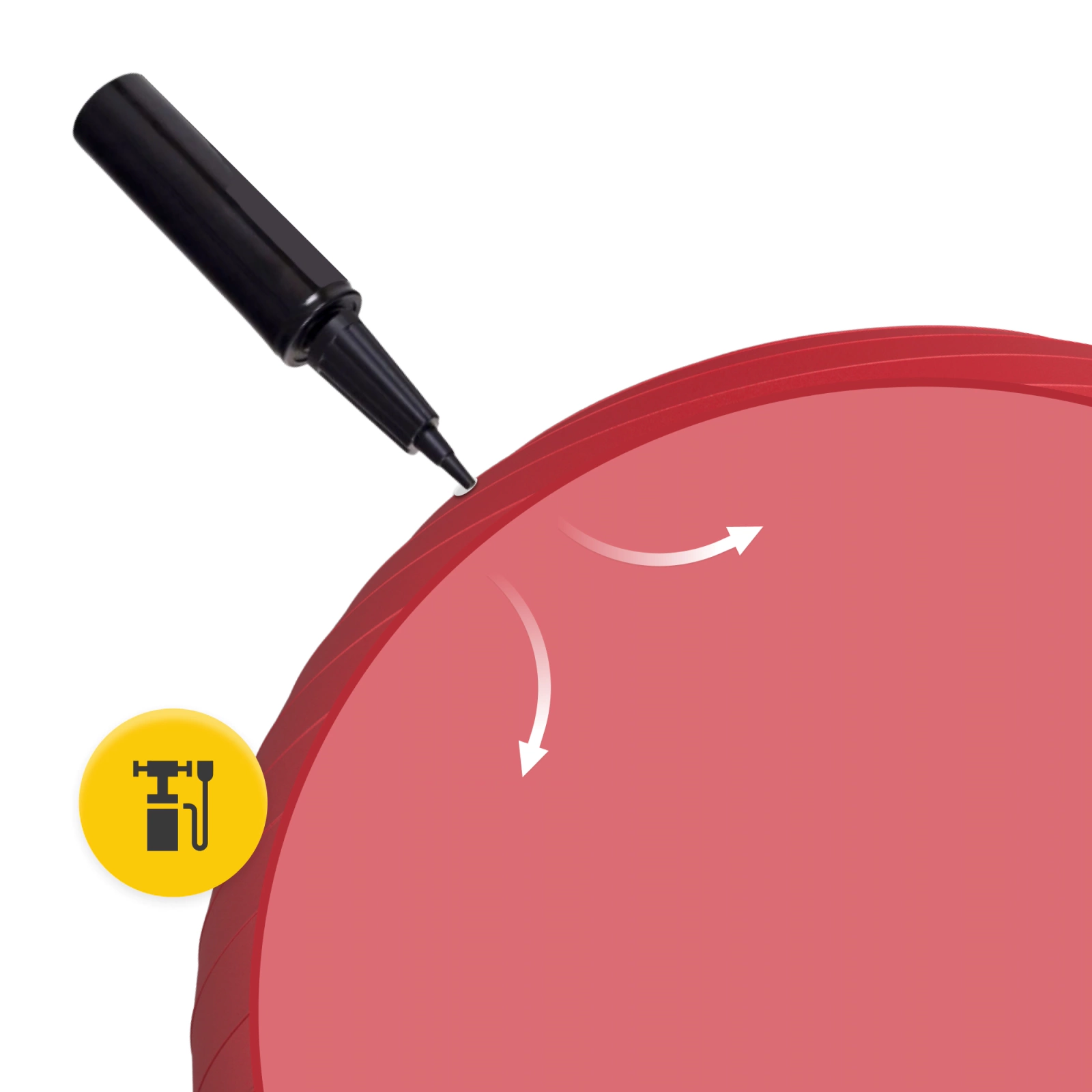 pilka gimnastyczna dmuchana do rehabilitacji