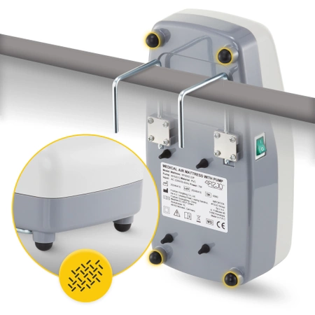 PRO pumpával ellátott nyomáscsökkentő matrac