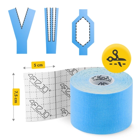 Kineziológiai tapasz Kinesio Tape, 7,5 cm x 5 m