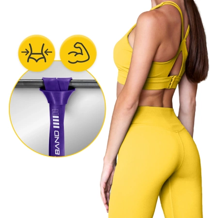 POWER BAND erősítő gumiszalag szett, 5 db