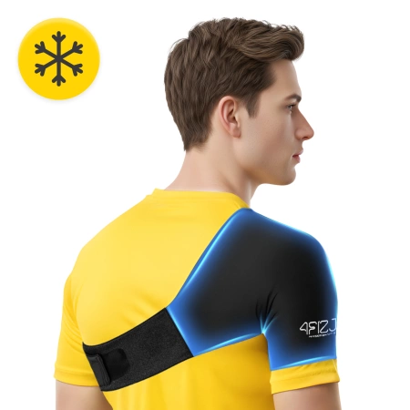 Rugalmas meleg és hideg gélkompresszió a vállra