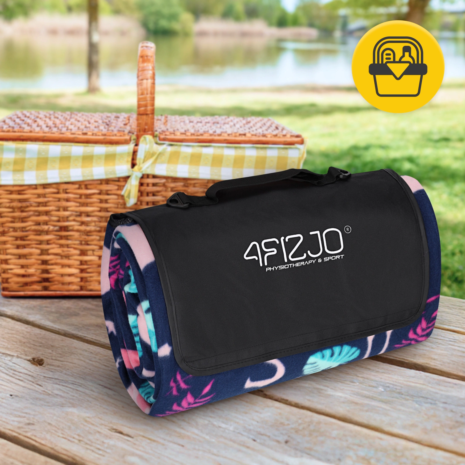 koc piknikowy mata izolująca wodoodporny