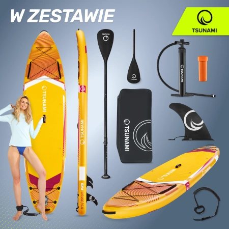 TSUNAMI PRO SUP deszka, 350 cm, T11