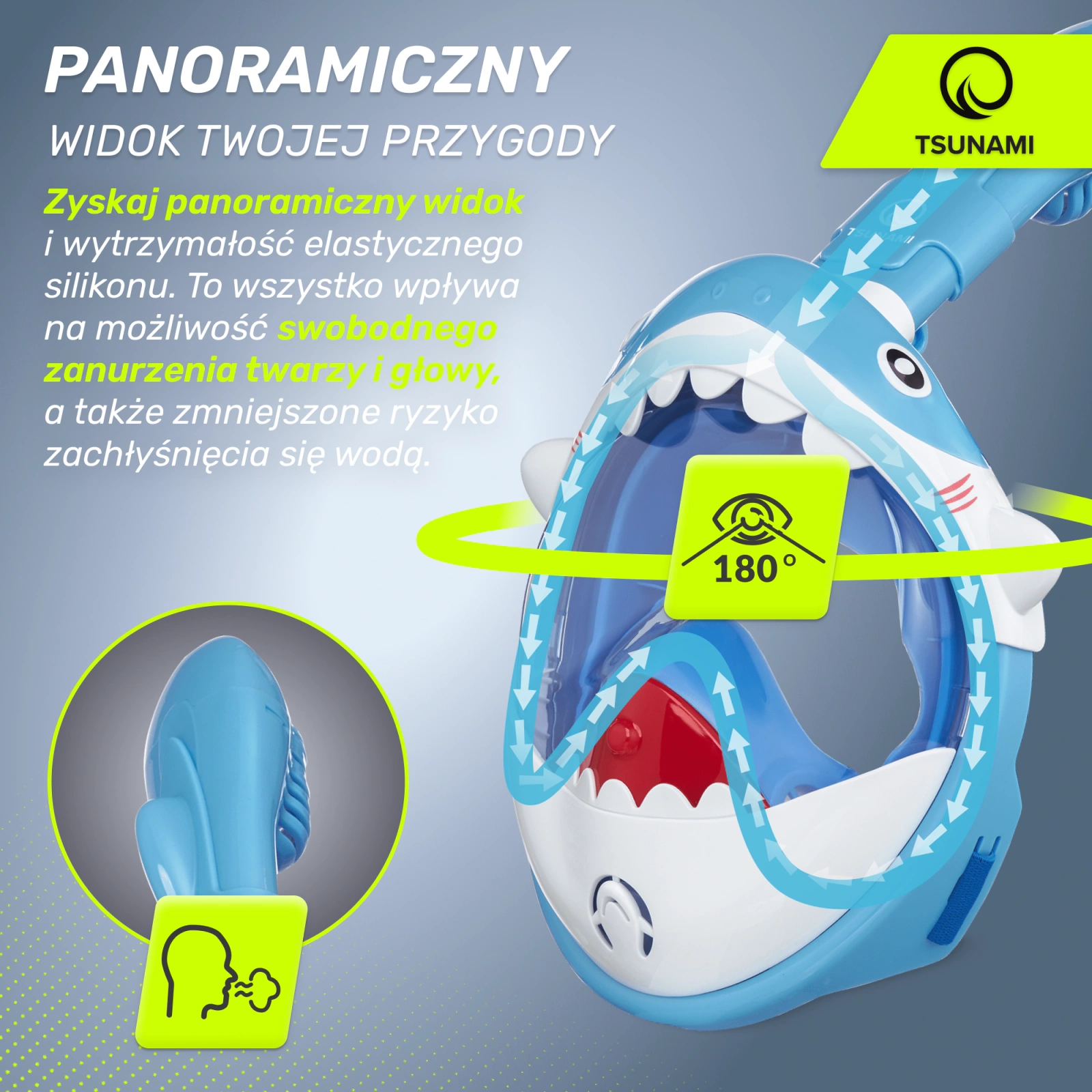 maska do nurkowania dla dzieci