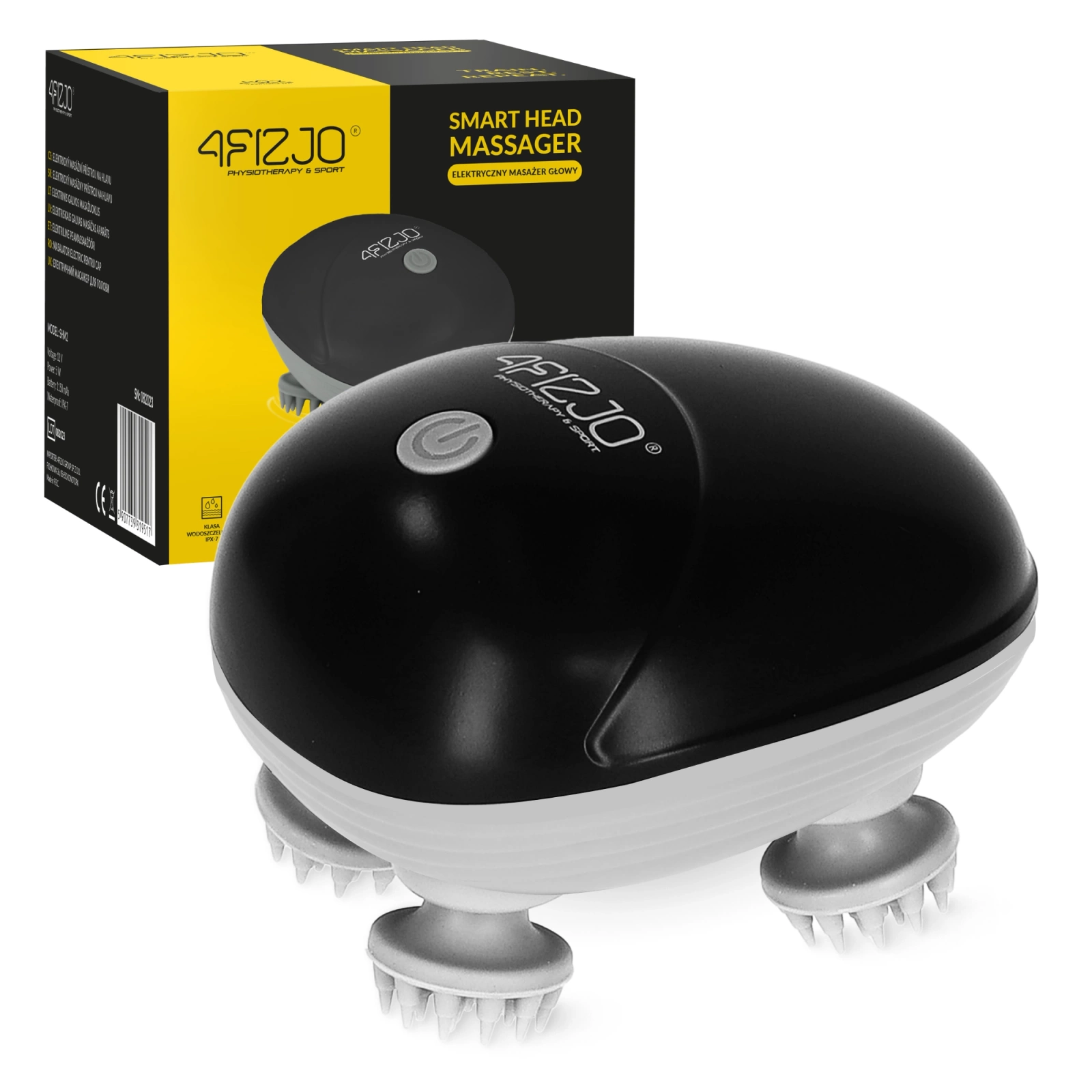 smart masażer elektryczny do masażu skóry głowy