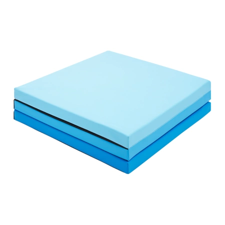 Összehajtható tornamatrac, kék