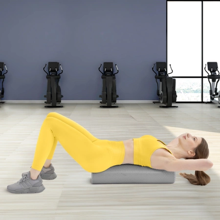 CARE+ bordázott masszázshenger, 90 cm, szürke