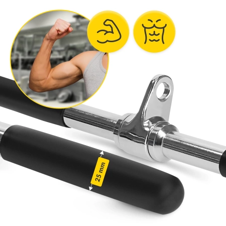 Forgatható egyenes kétkezes fogantyú, 50 cm