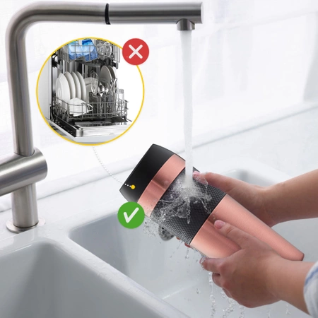 Mountain Goat TRAVEL termosz bögre, 400 ml, rózsaszín