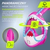TSUNAMI SHARK gyermek búvármaszk, rózsaszín