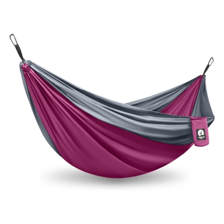 Mountain Goat kétfős utazási függőágy, szürke és rózsaszín