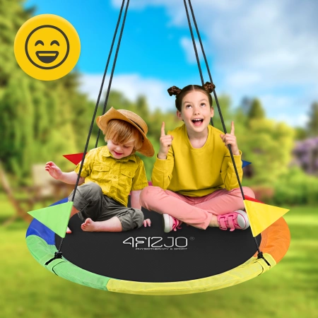 Kerti gyerek fészekhinta, XL, 110 cm