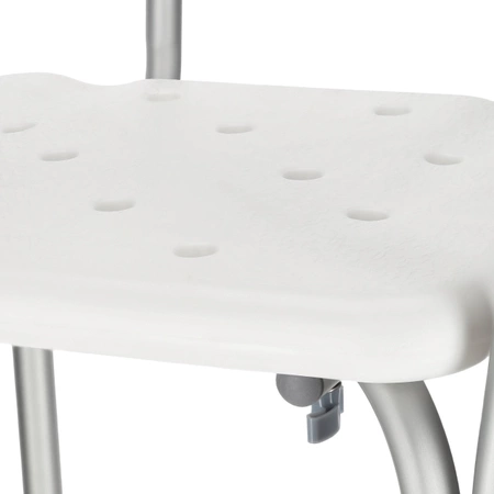 Zuhanyszék háttámlával és kartámasszal