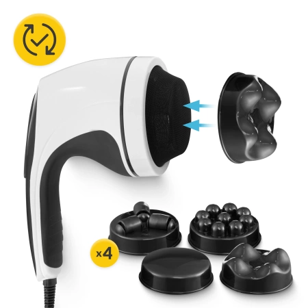 Narancsbőr elleni kézi masszírozó, fehér