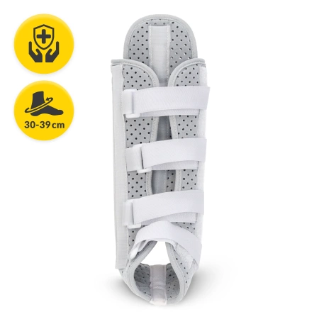 Oldalsó merevítővel ellátott bokarögzítő