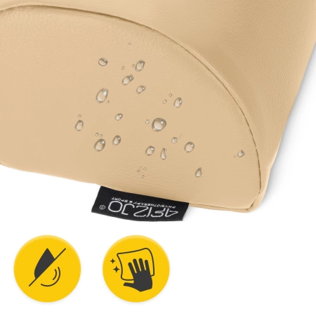 Formázott félhenger párna, bézs