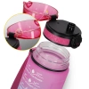 Gyerek kulacs, motivációs minta, 0,5 L, rózsaszín