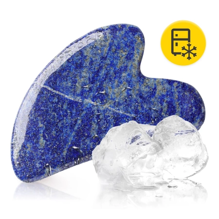 Klasszikus Gua Sha kő természetes lazuritból