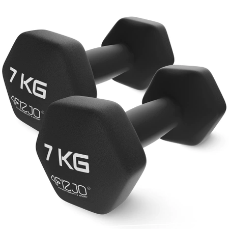 Classic öntöttvas kézi súlyzó, 2 x 7 kg