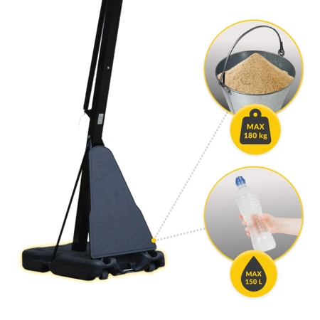 FALCON ALL STAR állítható magasságú mobil kosárpalánk