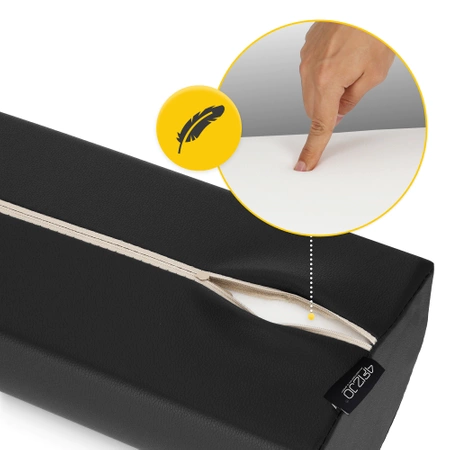 Rehabilitációs masszázspárna, fekete