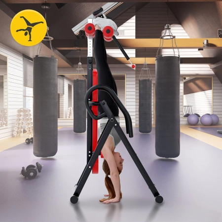 Gerincnyújtó pad, piros