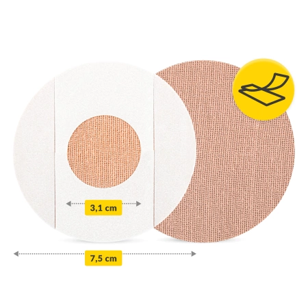 CGM szenzorrögzítő tapasz cukorbetegeknek