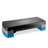 Standard 2 fokozatú, aerobik step lépcső, kék