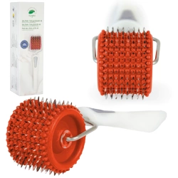 Lyapko 3,5 többtűs arcmasszírozó roller, nikkelmentes, piros