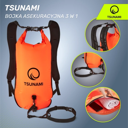 TSUNAMI 3 az 1-ben felfújható biztonsági úszóbója