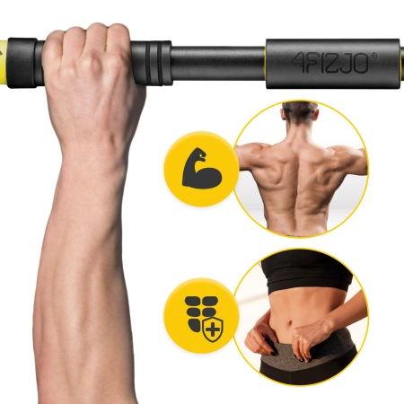 Feszítőrúdas húzódzkodó rúd, sárga