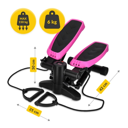 Expanderes taposógép, rózsaszín