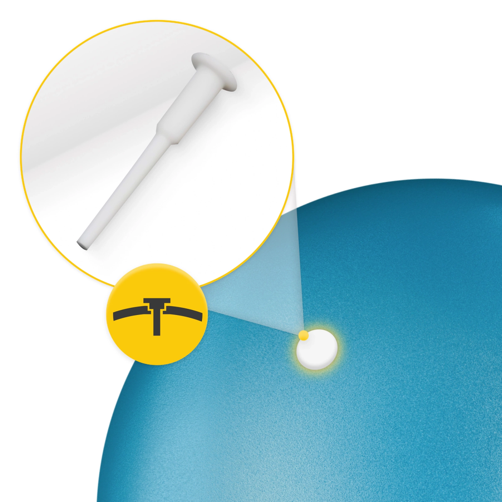 pilka gimnastyczna dmuchana do rehabilitacji