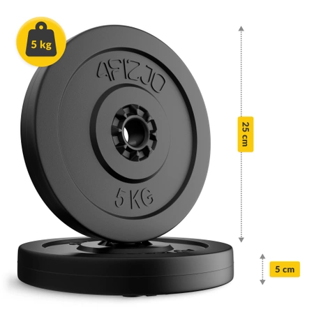 Bitumen súlytárcsa 2 x 5 kg